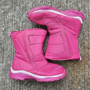 Lands' End Barbie Pink Children's Snow Boots 4M